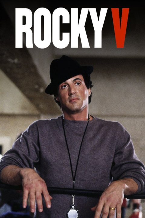 Poster for the movie "Rocky V"