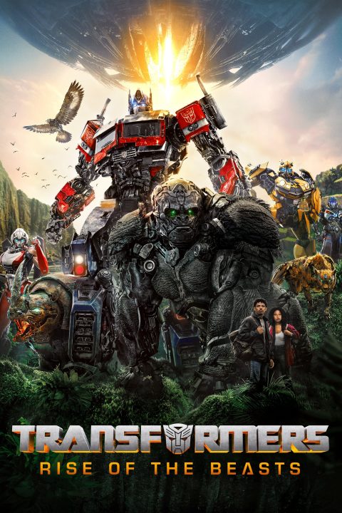 Poster for the movie "Transformers: Rise of the Beasts"