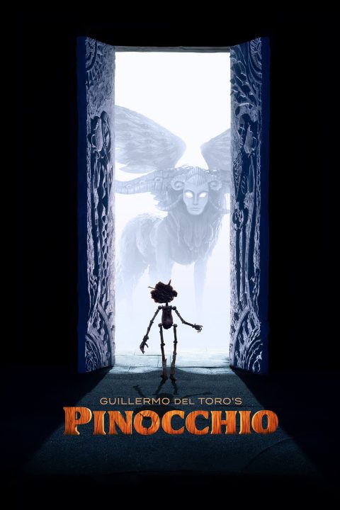 Poster for the movie "Guillermo del Toro's Pinocchio"