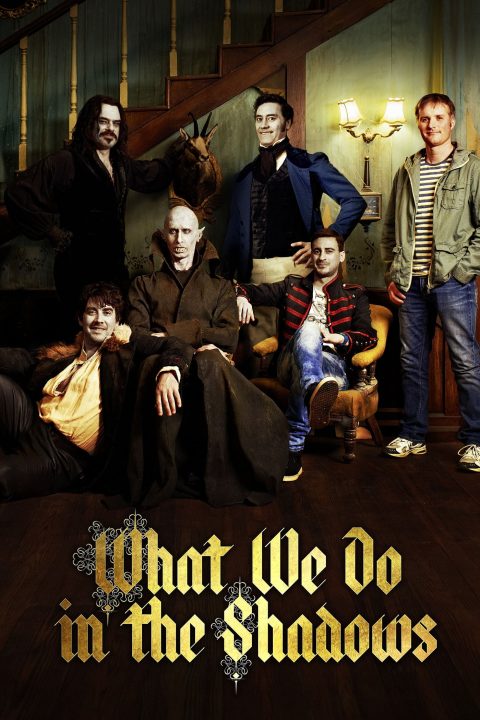 Poster for the movie "What We Do in the Shadows"