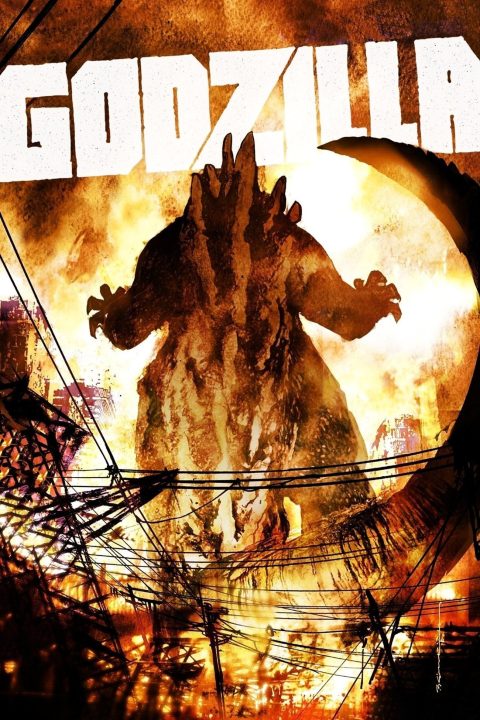 Poster for the movie "Godzilla"