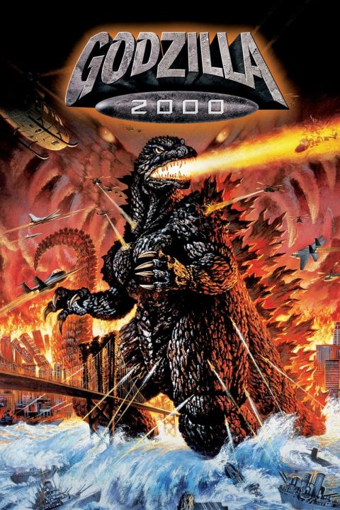 Poster for the movie "Godzilla 2000: Millennium"