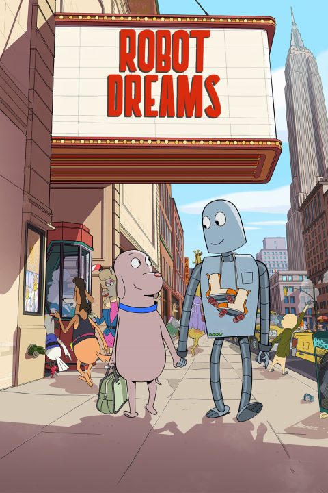 Poster for the movie "Robot Dreams"