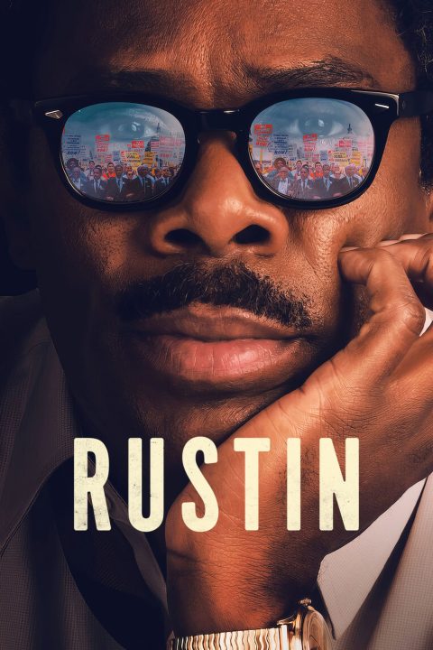 Poster for the movie "Rustin"