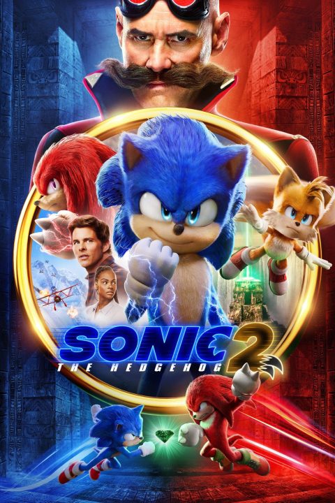 Poster for the movie "Sonic the Hedgehog 2"