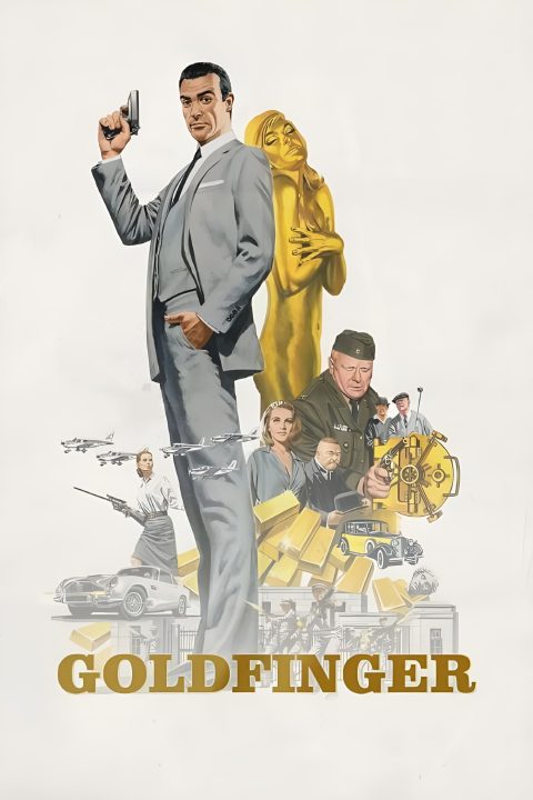 Poster for the movie "Goldfinger"