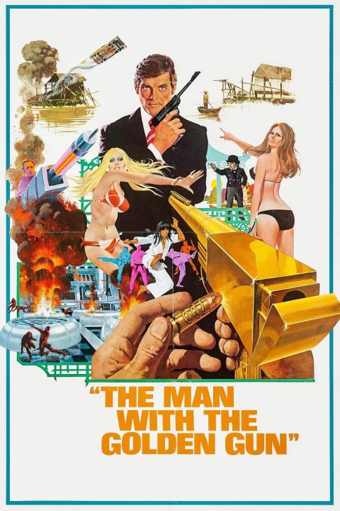 Poster for the movie "The Man with the Golden Gun"